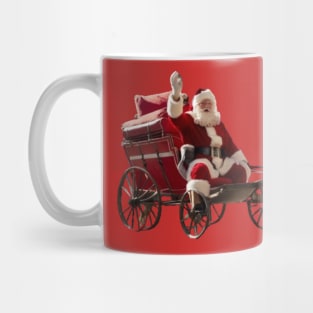 Santa Claus dog christmas Mug